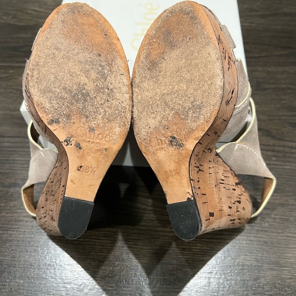 Chloe Platform Wedge Sandal - Picture 4 of 5